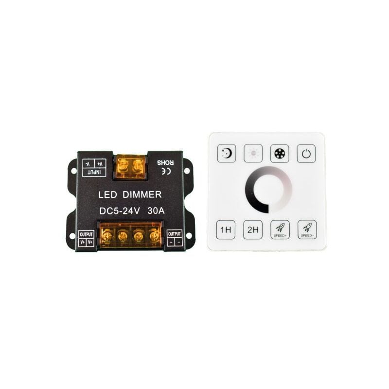 foto del prodotto driver per strisce led monocolore con pannello a sfioramento rf 