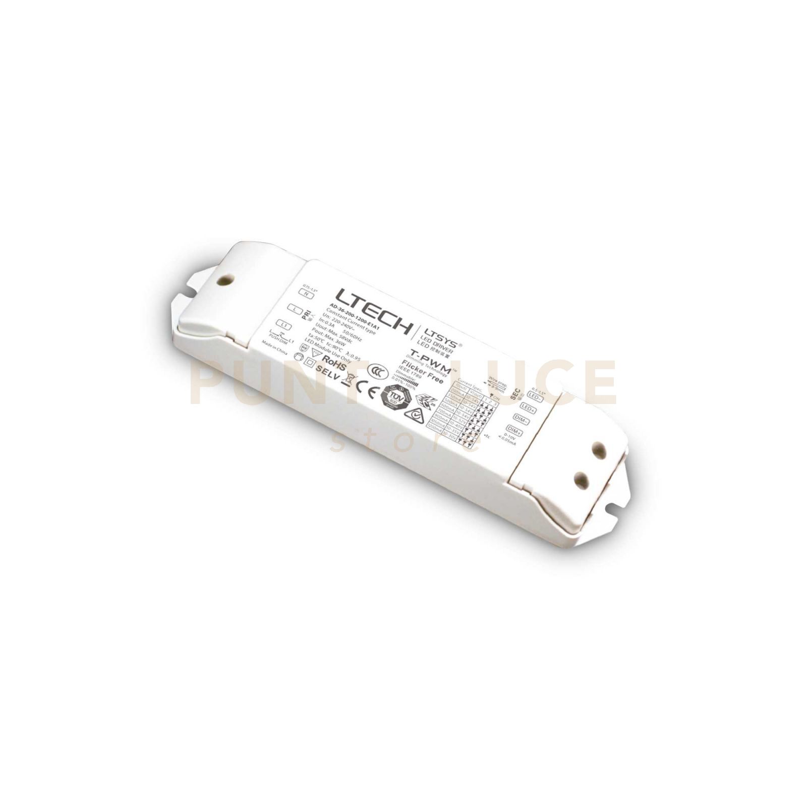 foto del prodotto driver strip led driver 1 10v 036w