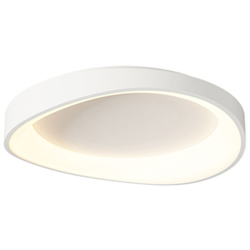 foto del prodotto driwei plafoniera led soffitto 38w luce fredda ovale moderno bianco 3360lm sj 151