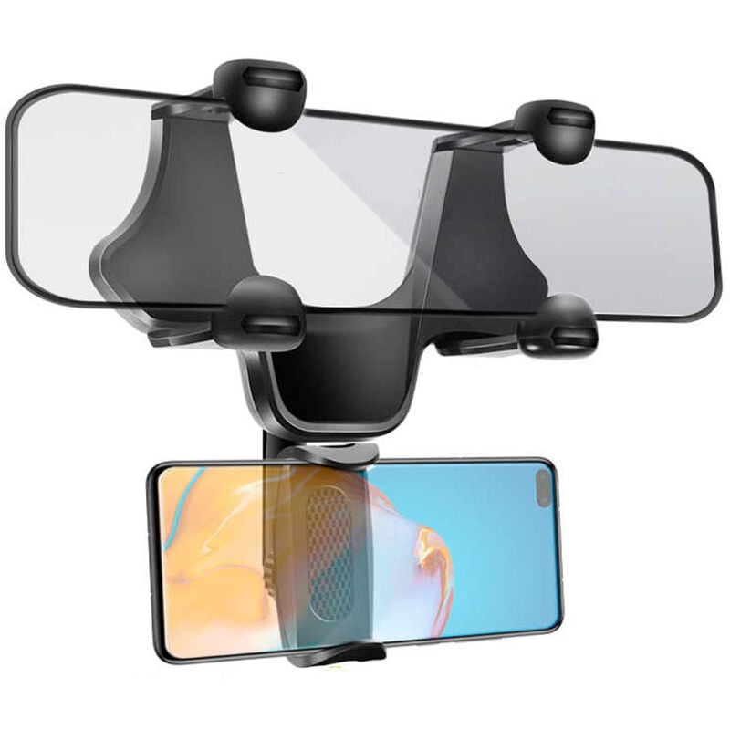foto del prodotto driwei supporto smartphone specchietto retrovisore auto cellulare navigatore ld 03465