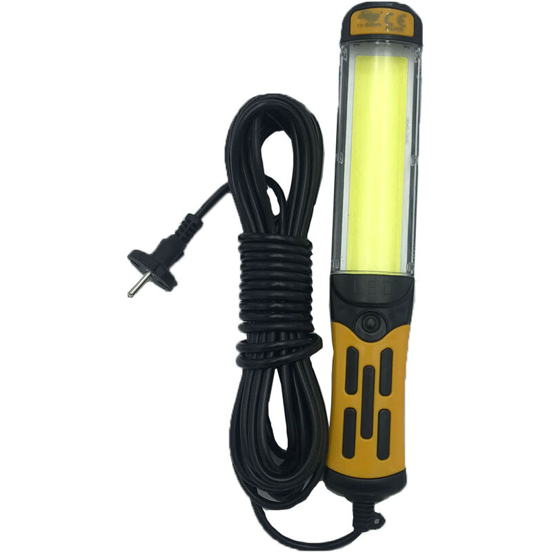 foto del prodotto driwei torcia lampada elettrica portatile lavoro meccanico con gancio cavo schukob0249