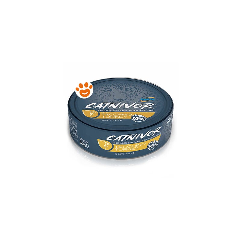 foto del prodotto drn catnivor tacchino catnivor tacchino lattina da 80 gr