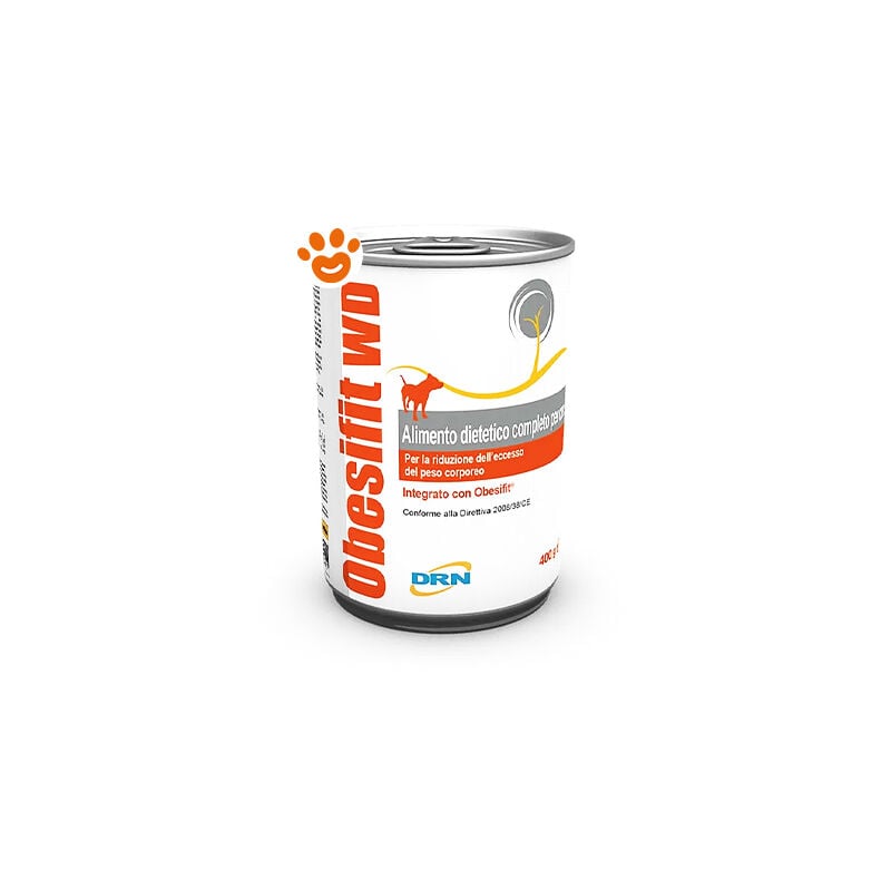 foto del prodotto drn dog diet obesifit wd dog diet obesifit wd lattina da 400 gr