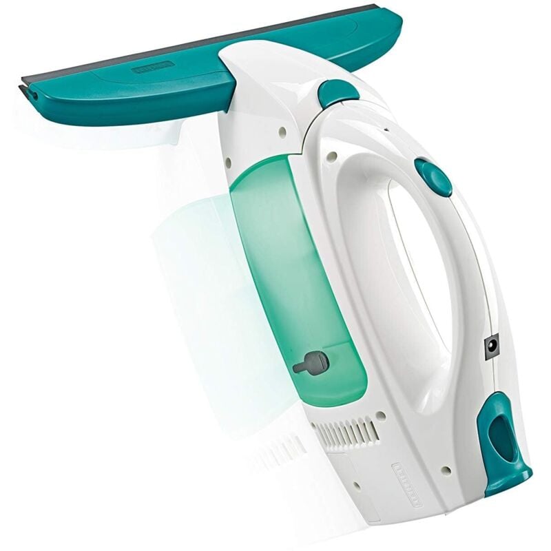 foto del prodotto dry clean lavavetri elettrico per lavaggio a 360 , bianco blu leifheit