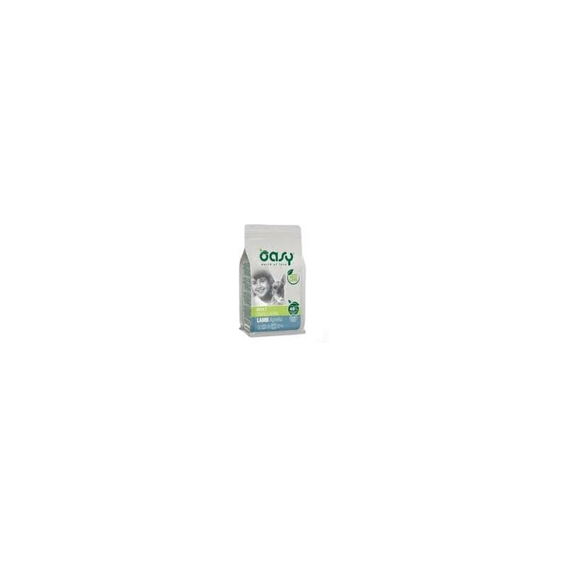 foto del prodotto dry dog oap adult small mini agnello 800 gr oasy