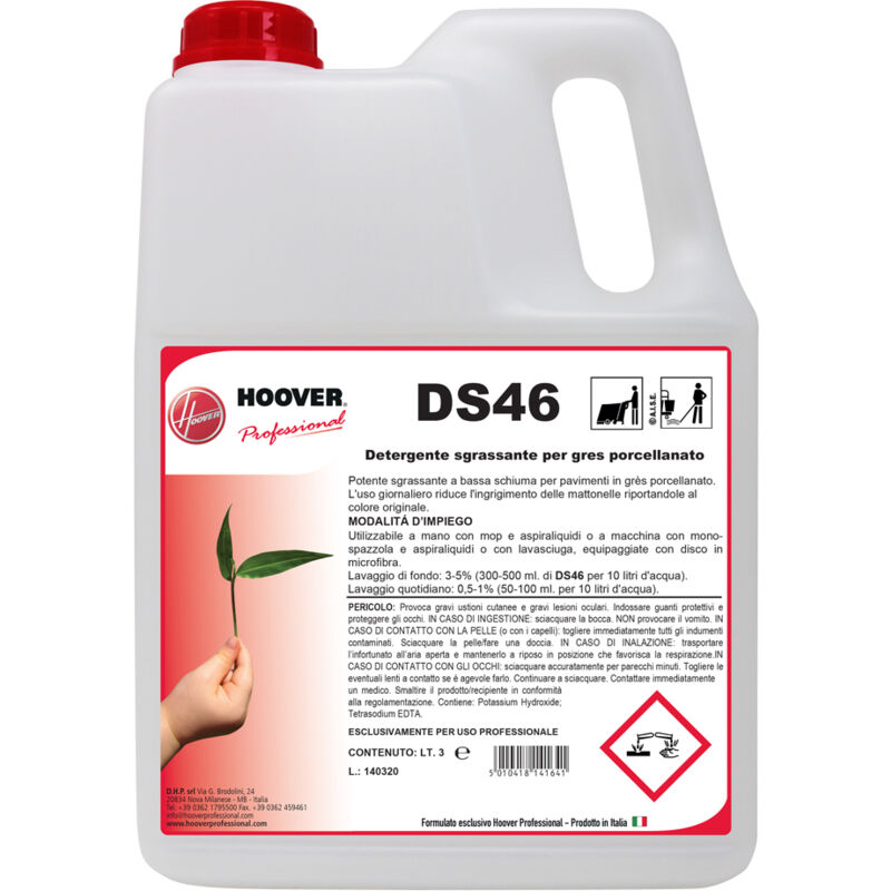 foto del prodotto ds46 gres detergente per gres porcellanato