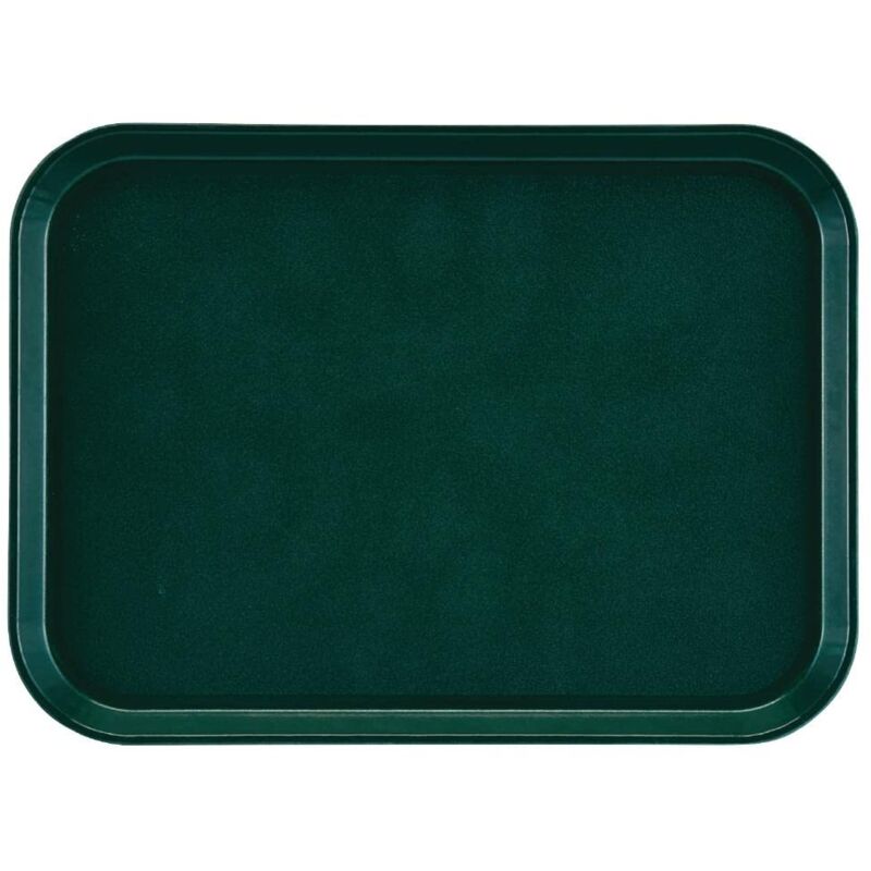 foto del prodotto ds519 epictread vassoio rettangolare in fibra di vetro, antiscivolo, 41,5 x 30,5 cm, colore verde scuro cambro