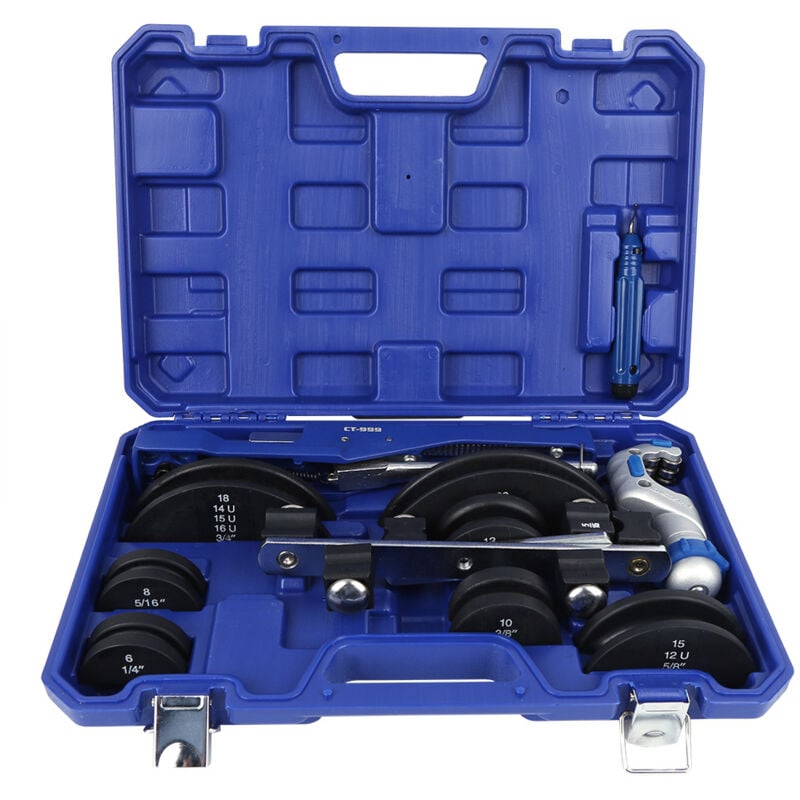 foto del prodotto dszh ct 999 tagliatubi per piegatubi meccanico a cricchetto ad arco con ruota in fibra 6 22mm - eosnow