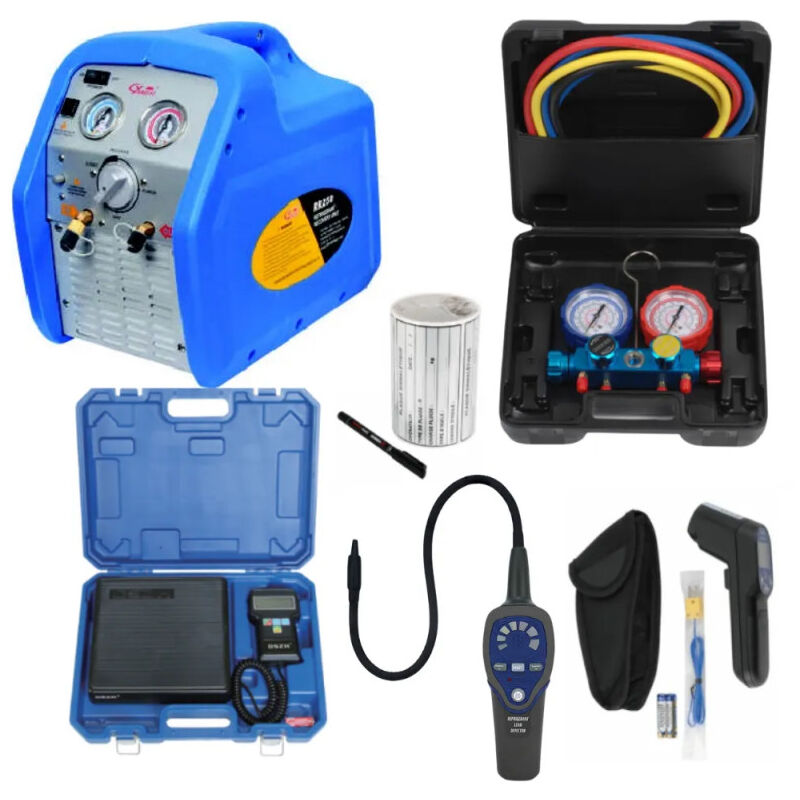 foto del prodotto dszh pack outillage frigorifique attestation compatible tous fluides et r32 4 voies