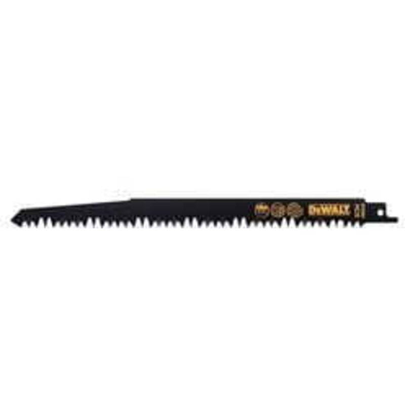 foto del prodotto dt2345 qz lama sega diritta bim 152 mm 10 tpi metallo 5 pezzi dewalt