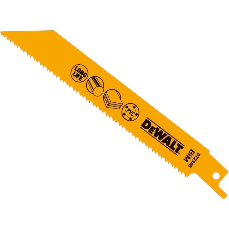foto del prodotto dt2348 qz lama sega diritta bim 152mm 5 pz plastica dewalt