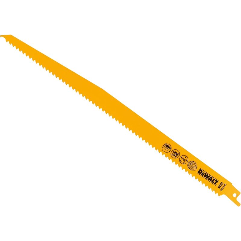 foto del prodotto dt2350 qz lama sega diritta 305mm 6tpi 5 pezzi plastica dewalt