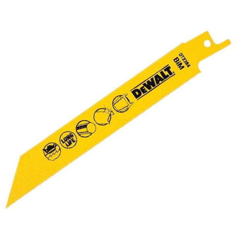 foto del prodotto dt2384 qz lama sega diritta bim 152 mm metallo 5 pezzi dewalt