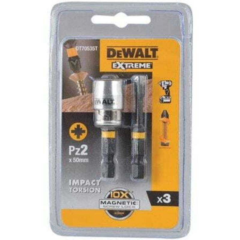 foto del prodotto dt70535t qz punta del cacciavite de cacciavite 2 pezzo i dewalt