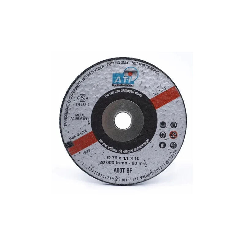 foto del prodotto dtc60p 76x1,1x10mm disco carrozzeria.