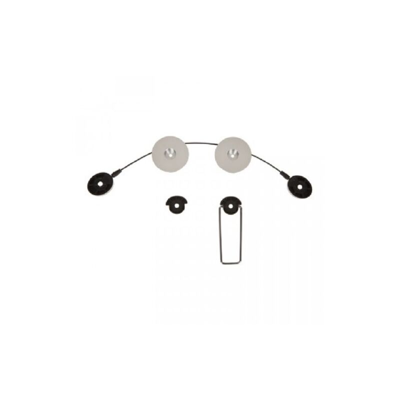 foto del prodotto dti staffa a parete sop 7000 fisso vesa 50 75 100 200 400 32 65 max 50kg cable acciaio distanza minima dalla parete