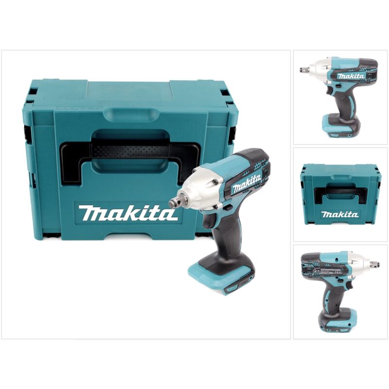 foto del prodotto dtw 190 z avvitatore ad impulsi a batteria 18v 190nm valigetta makpac senza batteria, senza caricatore makita
