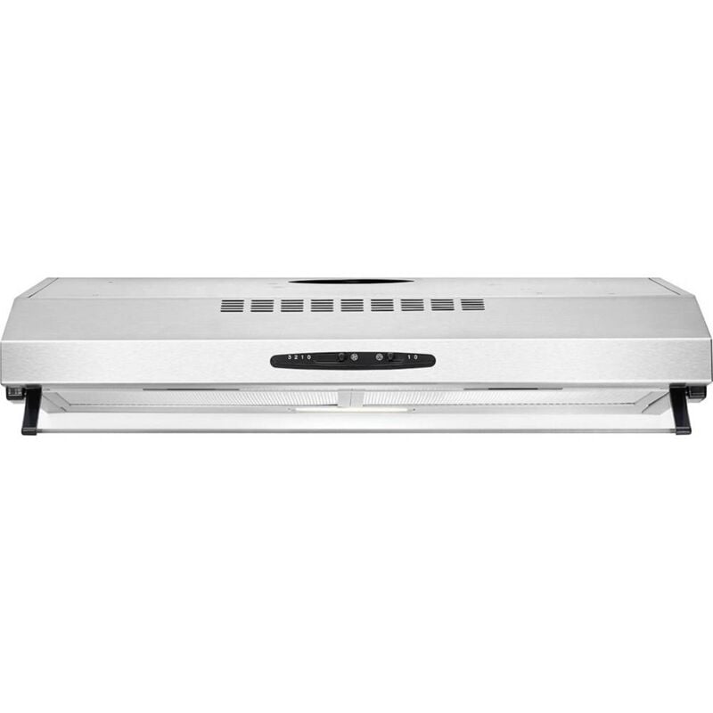 foto del prodotto du 623.3 cappa aspirante a incasso 600 mm classe energetica c a e 71 db acciaio inox bomann