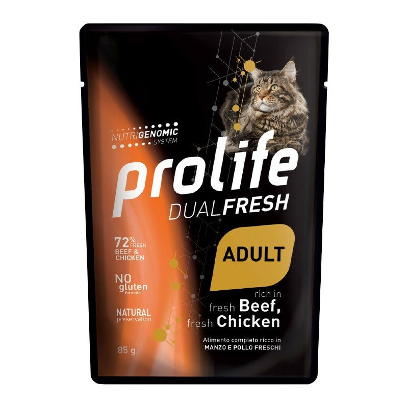 foto del prodotto dual fresh per gatti adult da 85 gr prolife