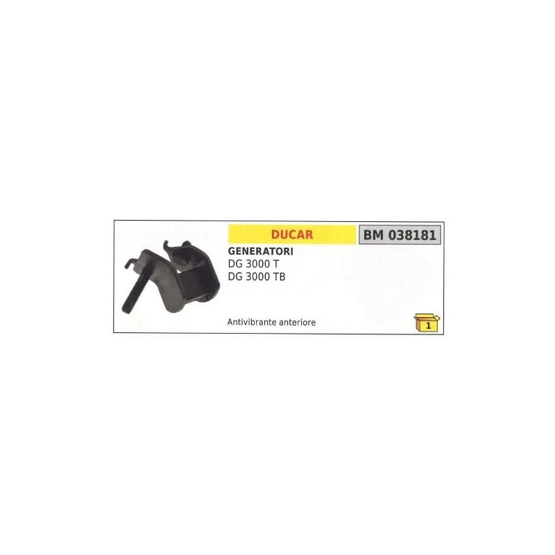 foto del prodotto ducar antivibrante anteriore per generatore di corrente dg 3000 t 3000tb 038181