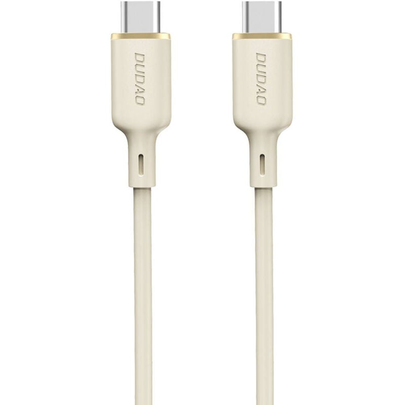 foto del prodotto dudao l7scc usb c cavo usb c 100w 1m beige