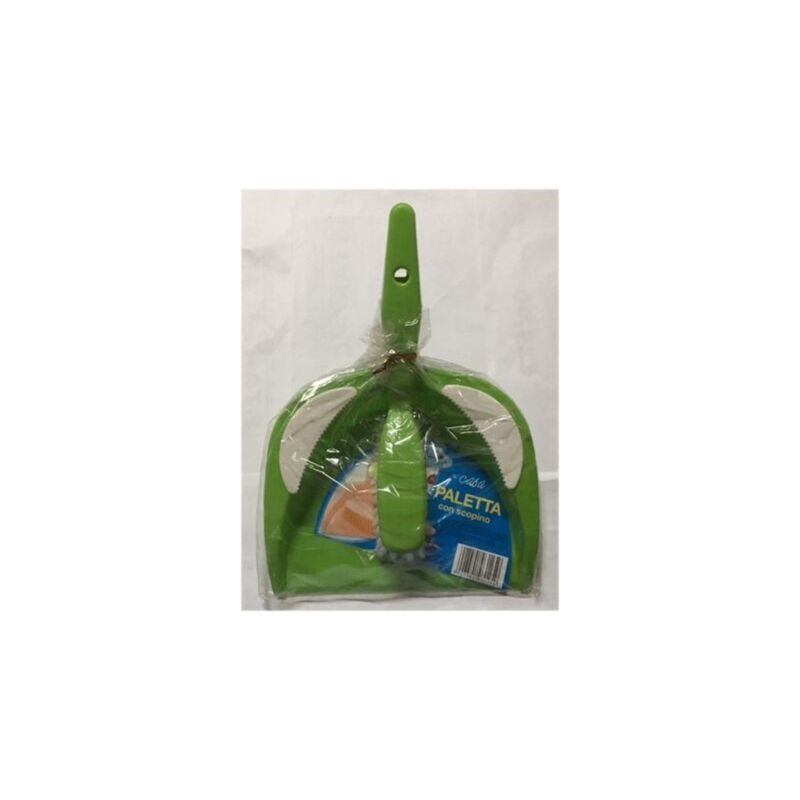 immagine 0 del prodotto due esse distribuzioni paletta con scopino linea coccinella verde