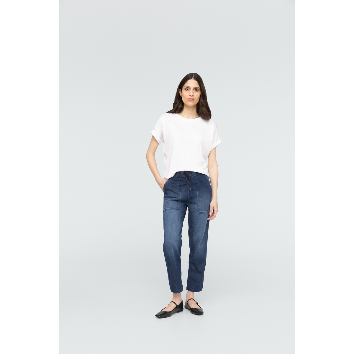 foto del prodotto duer donna pantaloni performance denim lite harbour