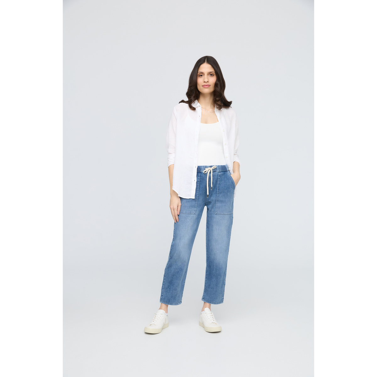 foto del prodotto duer donna pantaloni performance denim lite harbour
