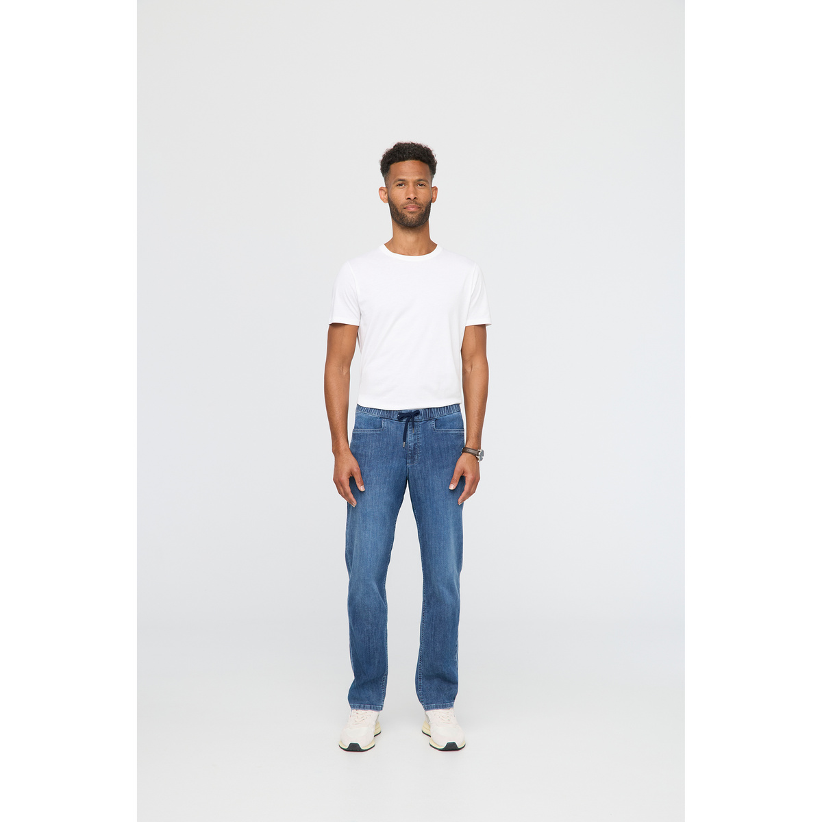 foto del prodotto duer uomo pantaloni performance denim lite essential