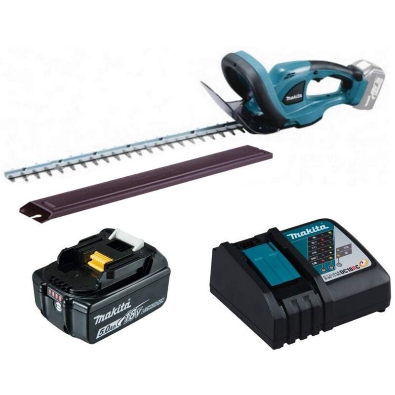 foto del prodotto duh523rt taglia siepe 18 v lxt lamer da 52 cm 1 x 5,0 ah makita