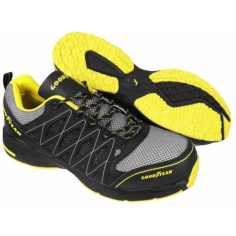 foto del prodotto dulary goodyeargyshu1502 scarpe da tennis di sicurezza uomo, nero black yellow , 42
