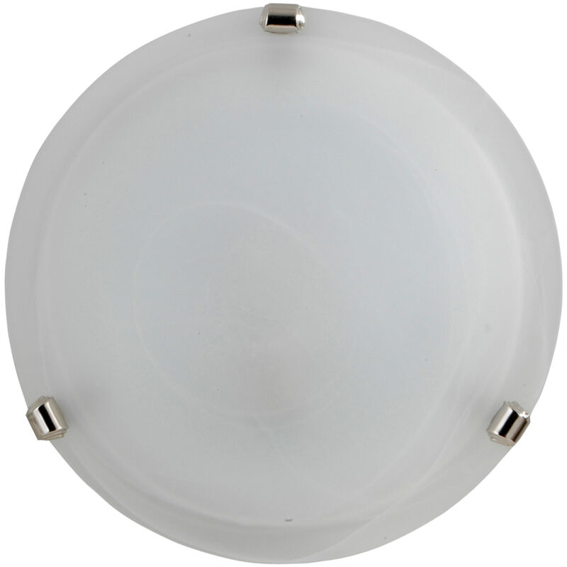 foto del prodotto duna lampada plafoniera da soffitto e27 1 luce 40cm bianca