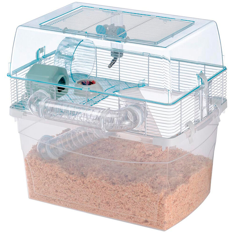 foto del prodotto duna space gabbia modulare per criceti e topolini. variante duna space misure 57.5 x 47.5 x h 54.5 cm ferplast