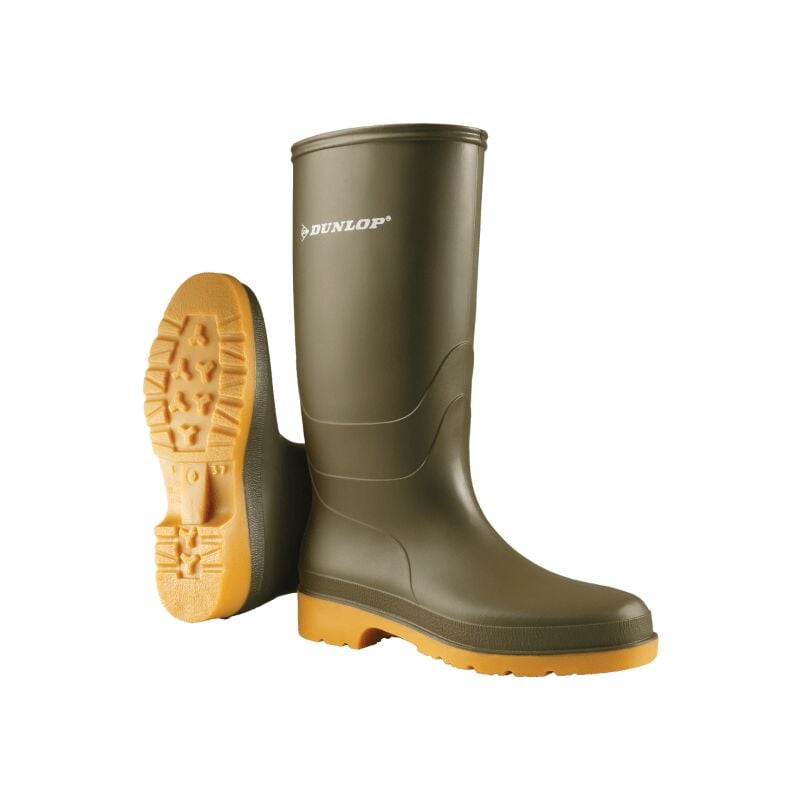 foto del prodotto dunlop 16247 stivali in gomma verde opaco 39