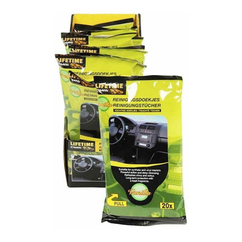 foto del prodotto dunlop confezione da 20 salviette per la pulizia del cruscotto all ride