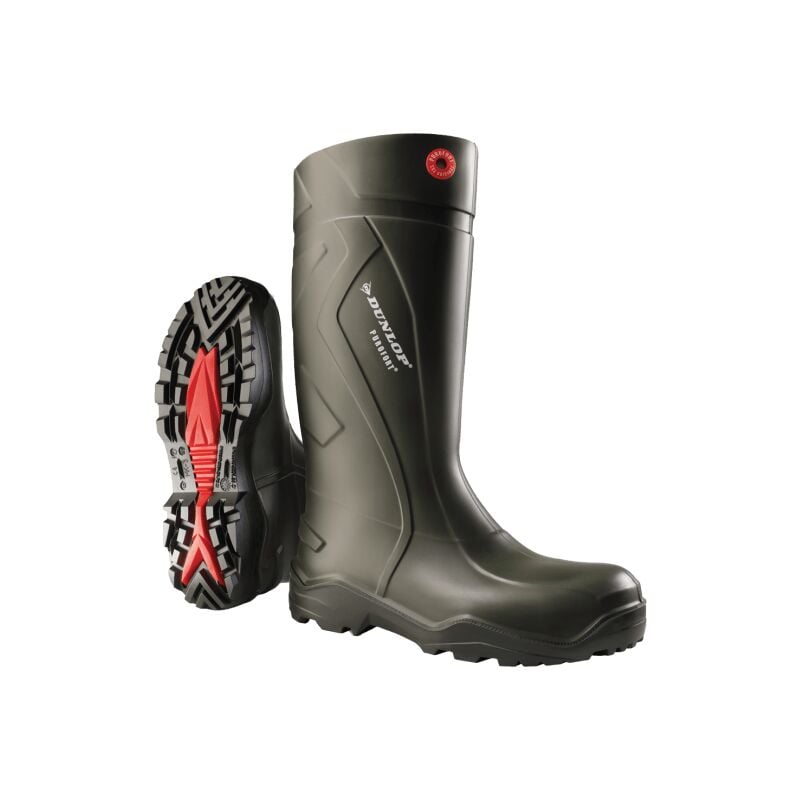 foto del prodotto dunlop d760933 stivali antinfortunistiche impermeabili s4 verdi 43