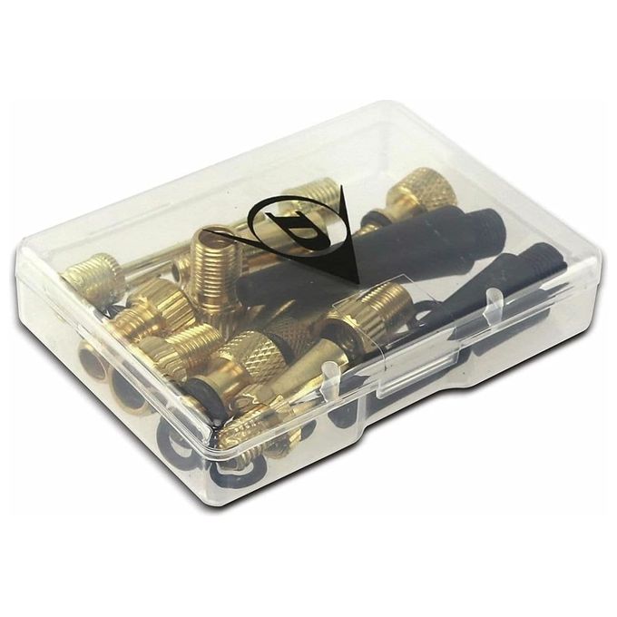 foto del prodotto dunlop kit accessori gonfiaggio biciclette 14 pezzi
