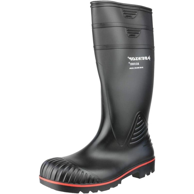 foto del prodotto dunlop protective footwear, a442031, acifort heavy duty full safety, nere rosso, taglia 39 eu