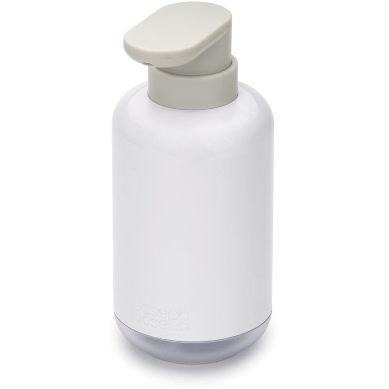 foto del prodotto duo dispenser sapone liquido manuale per bagno e cucina, ricaricabile da 300ml, bianco joseph joseph
