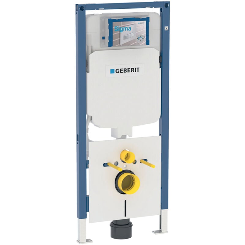 foto del prodotto duofix italia sigma 8 installazione su cartongesso per wc sospeso 6 3 lt geberit