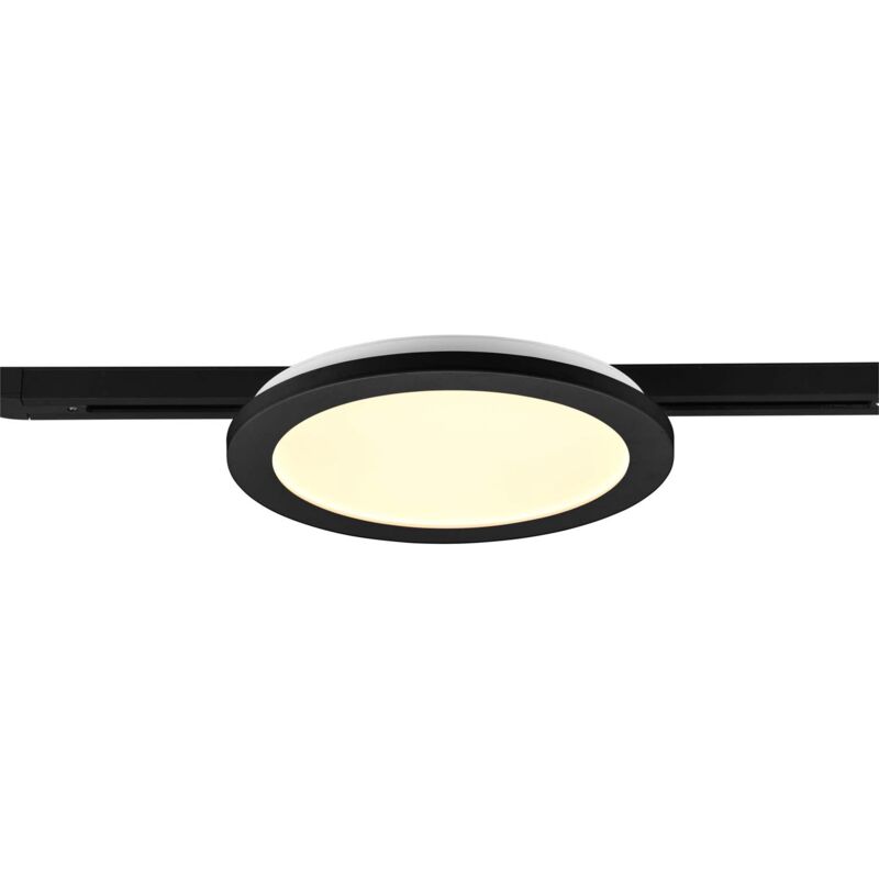 foto del prodotto duoline camillus plafoniera led bordo nero d.26cm