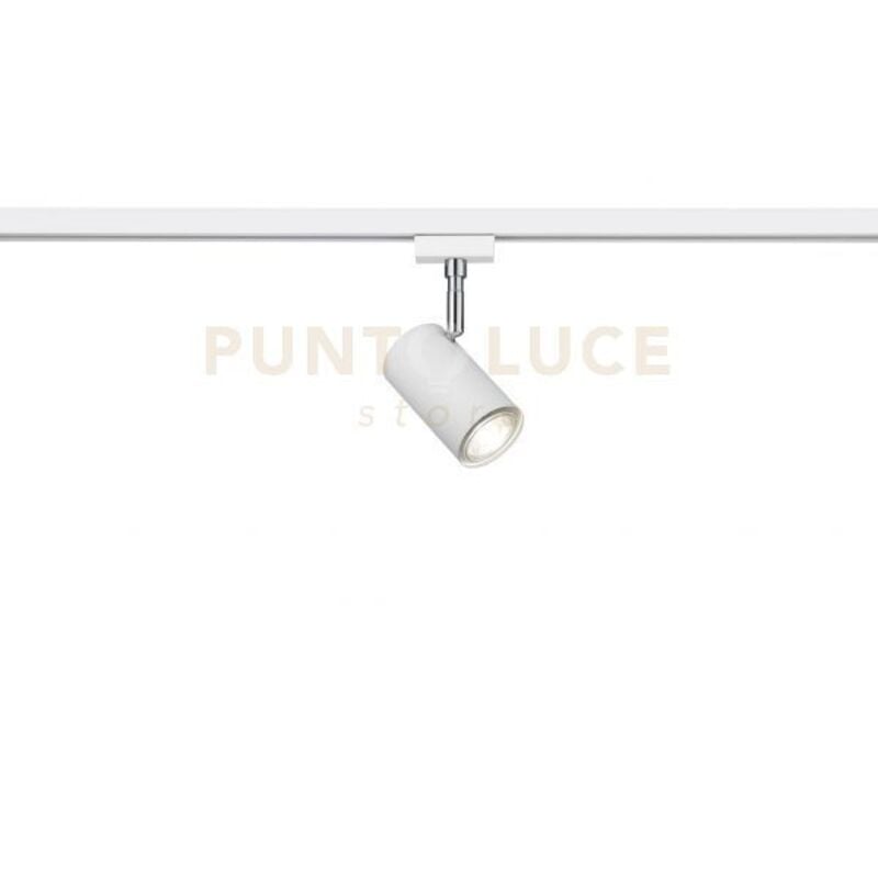 foto del prodotto duoline marley spot orientabile metallo bianco l. 12cm 78240131