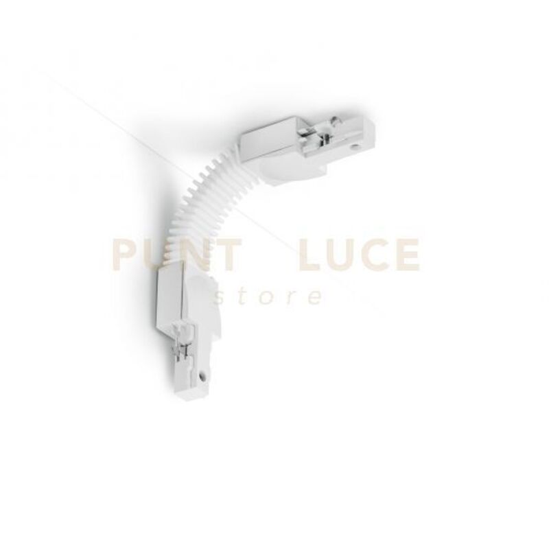 foto del prodotto duoline raccordo flessibile bianco l. 33,5cm per sistema binario
