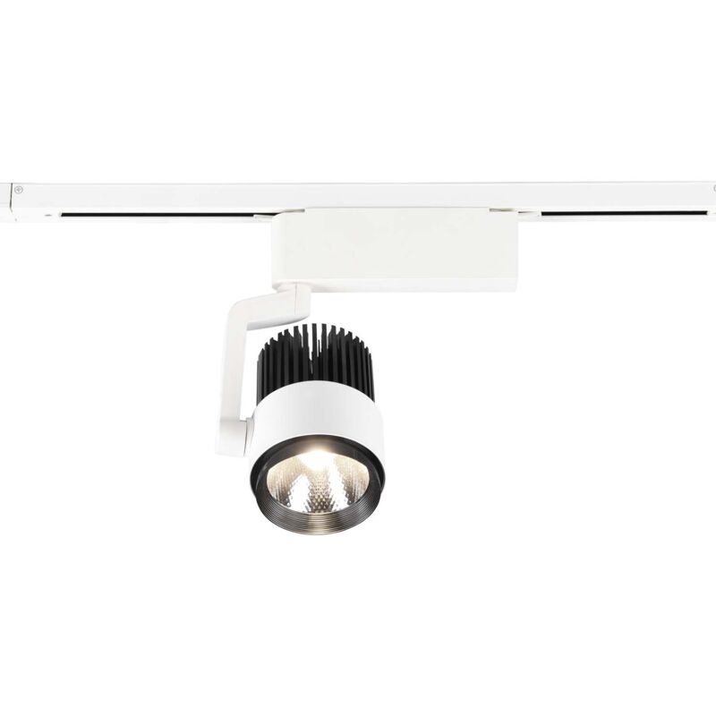 foto del prodotto duoline radiator spot led orientabile metallo bianco h. 24cm