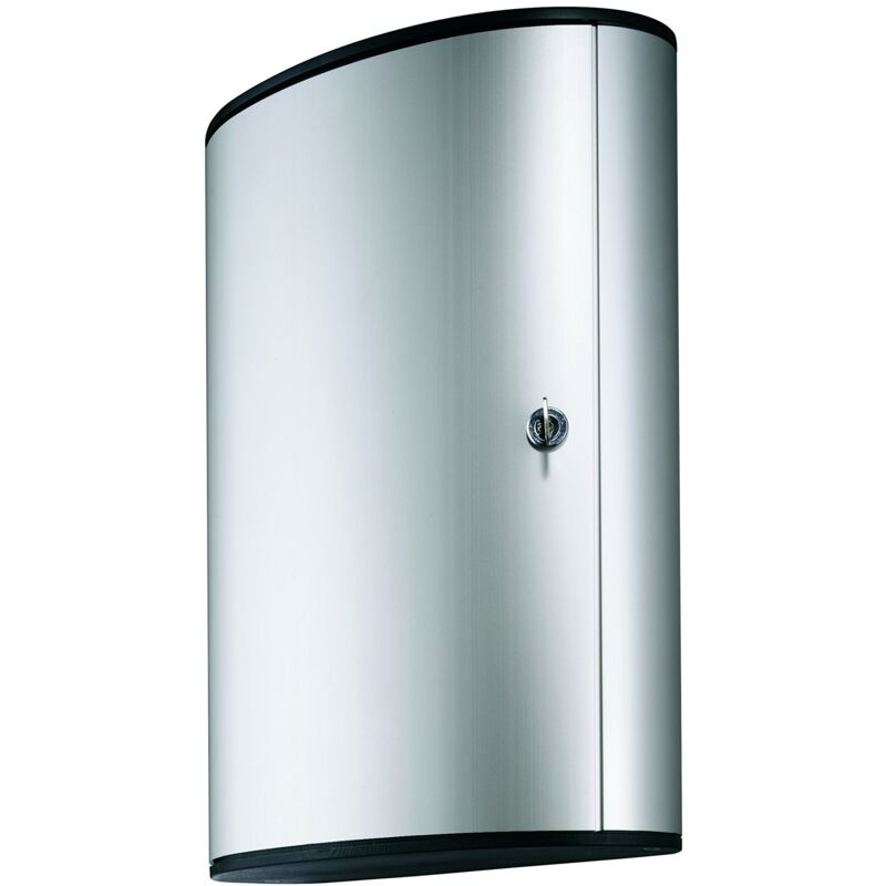 foto del prodotto durable 195423 key box 48, cassetta portachiavi con serratura, 302 x 400 x 118 mm, capacit 48 chiavi, argento metallizzato