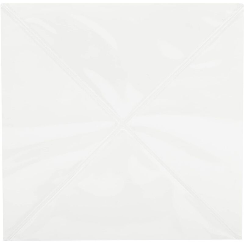 foto del prodotto durable 831719 cornerfix, tasca triangolare adesiva, ideale per archiviare pagine singole o fotografie, 100x100 mm, trasparente, conf. da 100 pezzi