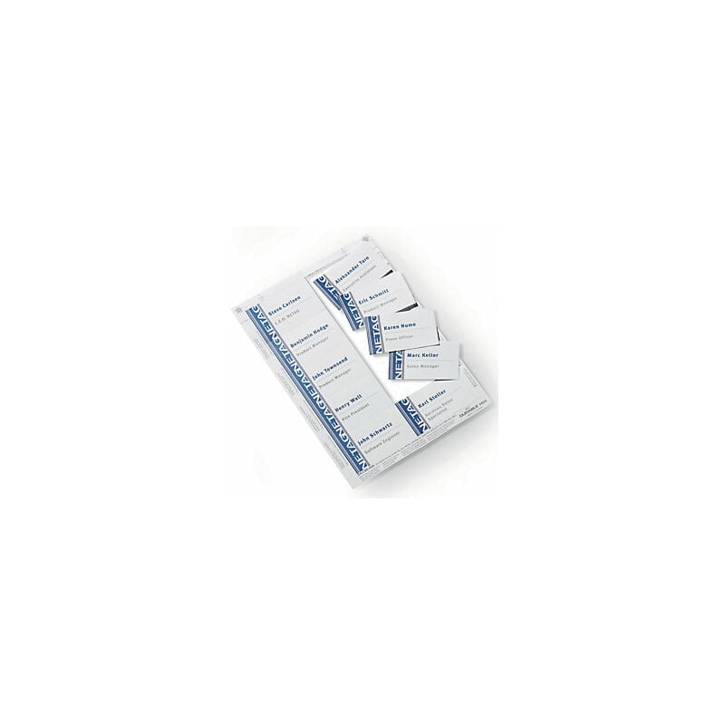 foto del prodotto durable portacartellino badgemaker per alt x largh 54 x 90 mm