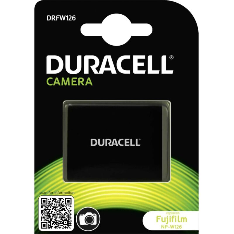 foto del prodotto duracell batteria li ion 1000 mah per fujifilm x series x100, x a10, x a3, x a5, x e2s, x e3, x h1, x pro2, x t10, x t2, x t20