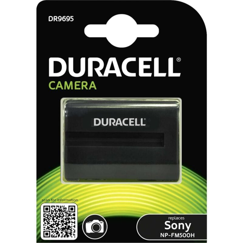 foto del prodotto duracell batteria per fotocamera li ion 1400 mah per sony a dslr a200, a300, a350, a500, a550, a700, a850, a900