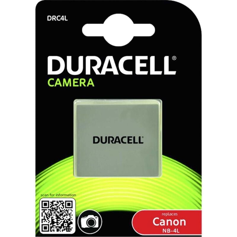 foto del prodotto duracell drc4l batteria li ion 700 mah grigio